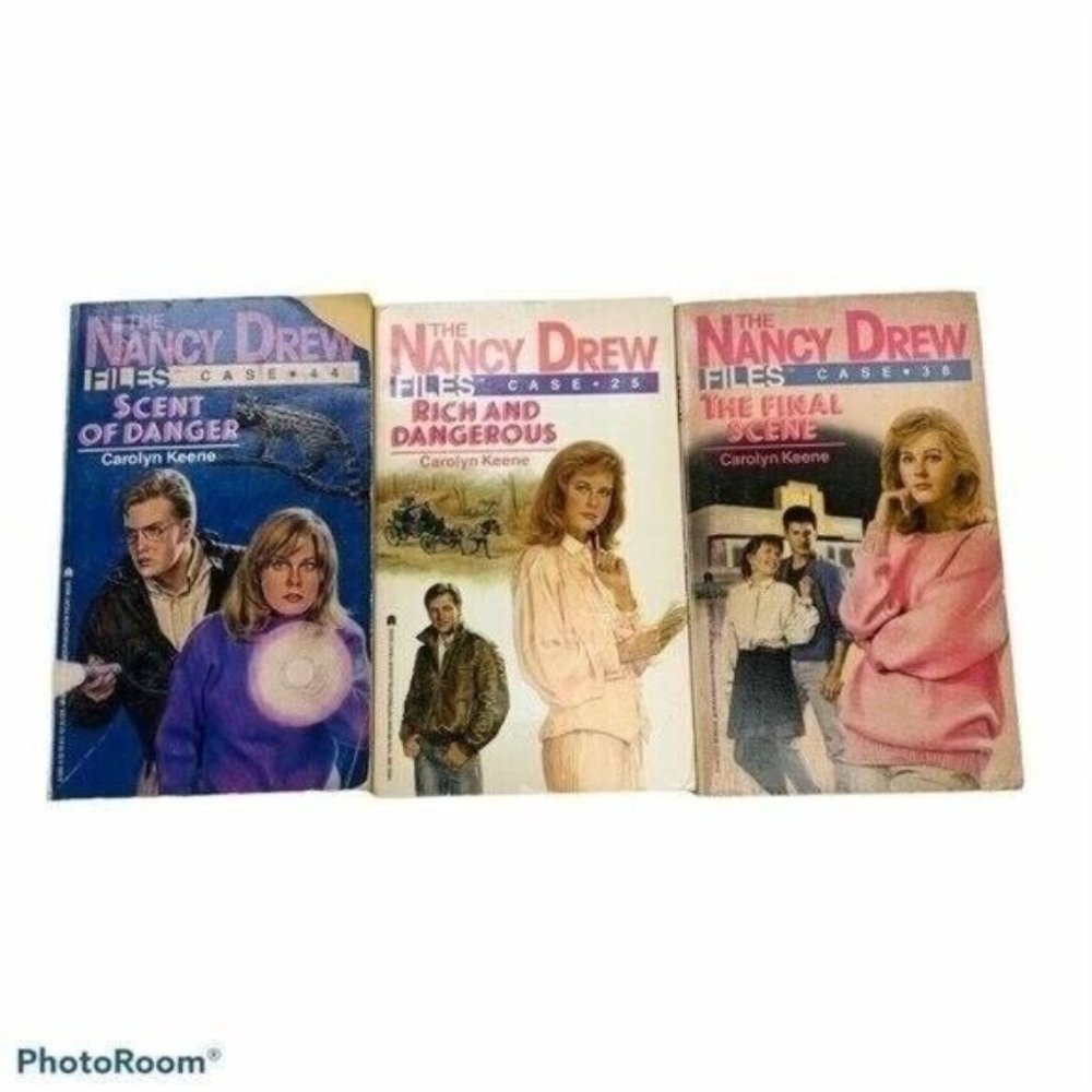 Lot of 3 The Nancy Drew Files Case 25 38 44 Paperback Carolyn Keene Mystery